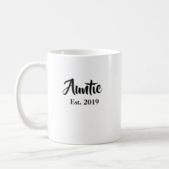 Tante Créée 2019 Tante Mug (Gauche)