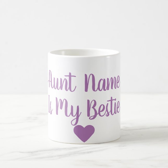 Tante faite sur commande Is My Bestie Mug (Centre)