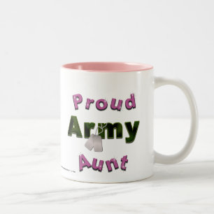 Tante fière Mug d'armée