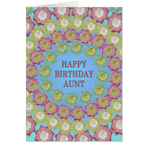 Tante Fleurs Crochet Anniversaire