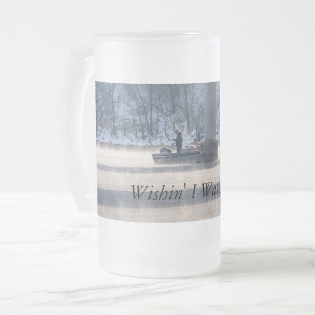 Tanycomo, lac de pêche d'hiver vapeur, Mug givré (Devant gauche)