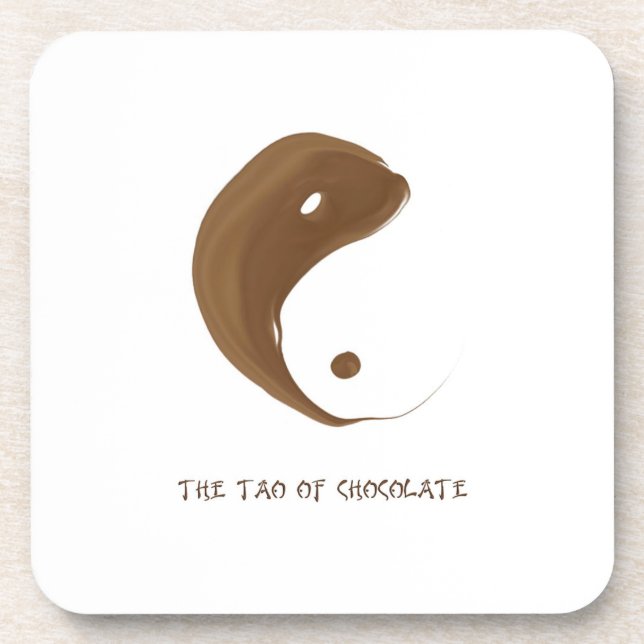 tao de dessous de verre en chocolat (Devant)