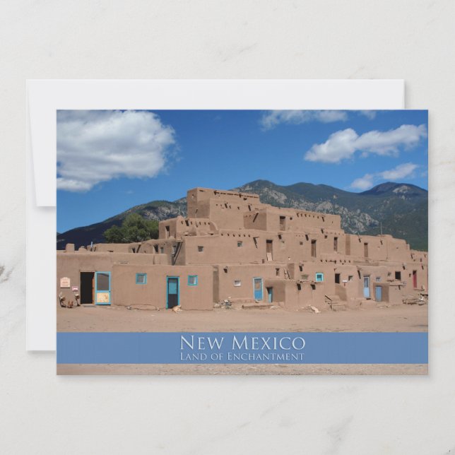 Taos Pueblo, Nouveau-Mexique (Devant)