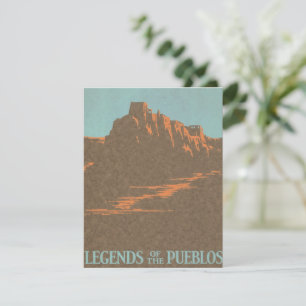 Taos Pueblos Vintage du Nouveau-Mexique, Art d'aff