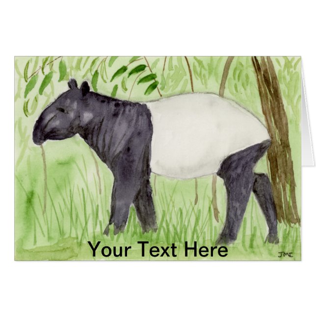 Tapir (Devant horizontal)