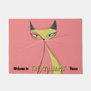 Tapis bohème pour chat Maine Coon pour maman et pa