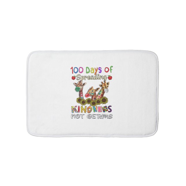 Tapis De Bain 100e Jour de l'école 100 Jours de consolation (Devant)