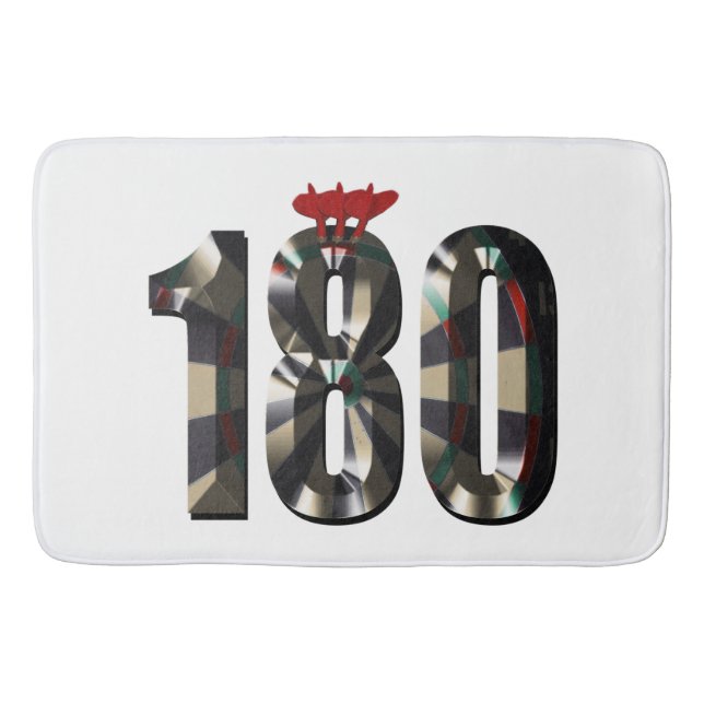 Tapis De Bain "180 en 3D : la dimension Ultimate Darts" (Devant)