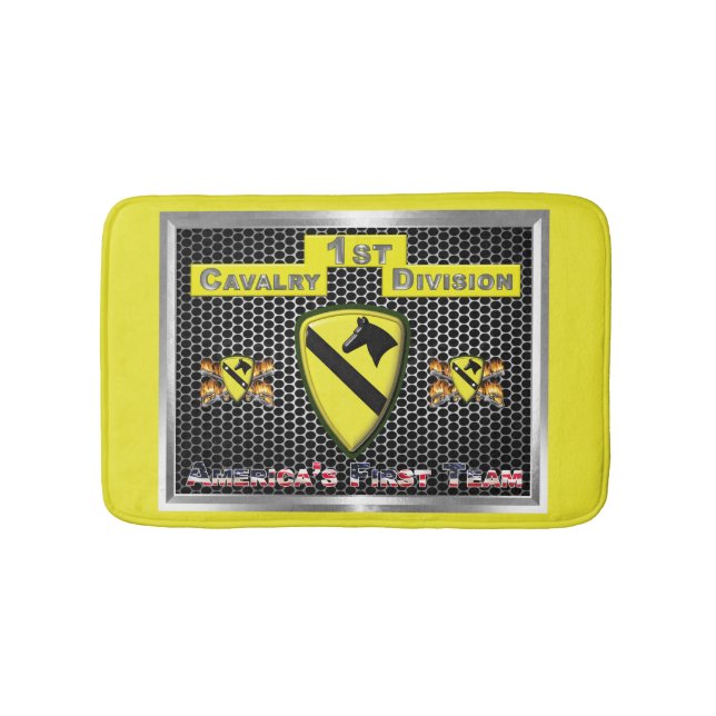 Tapis De Bain 1re division de cavalerie 1re CAV (Devant)