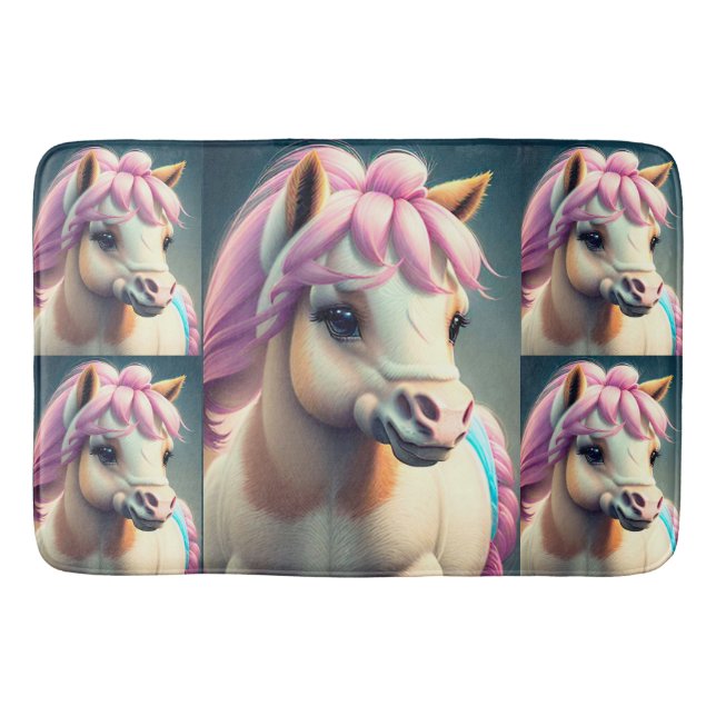 Tapis De Bain 3D Spirit Pony 1 (Devant)