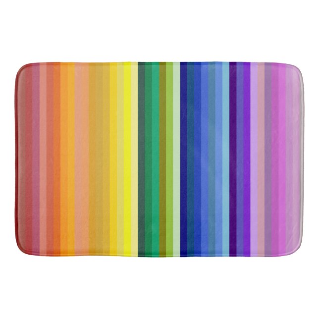 Tapis De Bain 42 bandes arc-en-ciel (Devant)