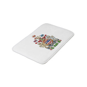 Tapis De Bain [610] Manteau du Canada des bras [3D]
