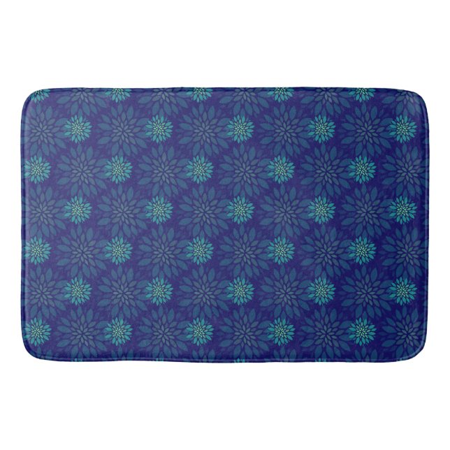Tapis de bain à motif floral (Devant)