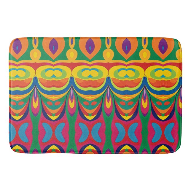 Tapis De Bain Absence de flux de couleurs (Devant)