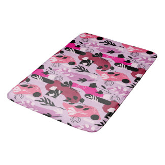 Tapis De Bain Abstract Botanics