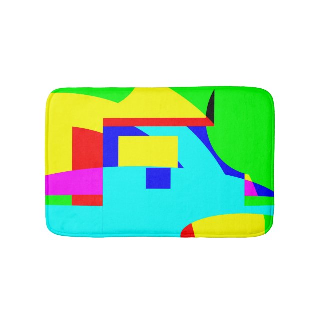 Tapis De Bain Abstrait (Devant)