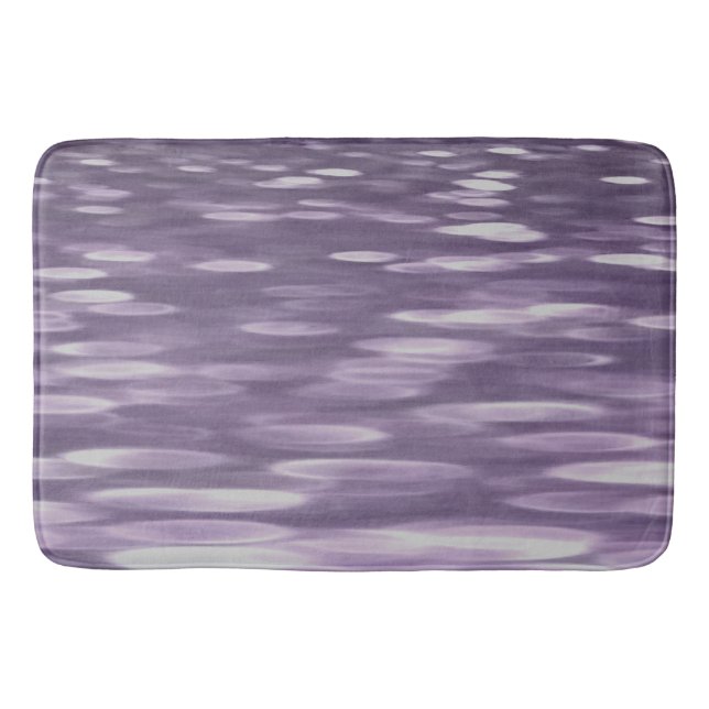 Tapis De Bain Abstrait #1 : Ultra Violet Shimmer (Devant)