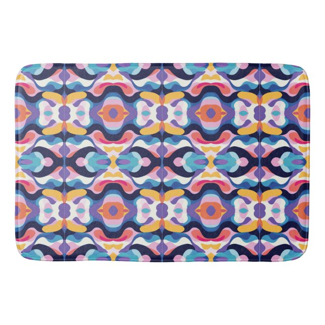 Tapis De Bain Abstrait fluide 6 (Devant)