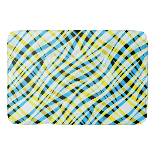 Tapis De Bain Abstrait, géométrique (Devant)
