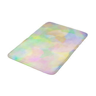Tapis De Bain Abstrait Pastel