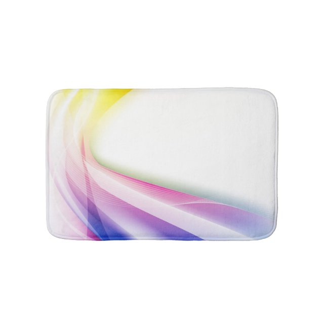 Tapis De Bain Abstrait Swirl 1 (Devant)
