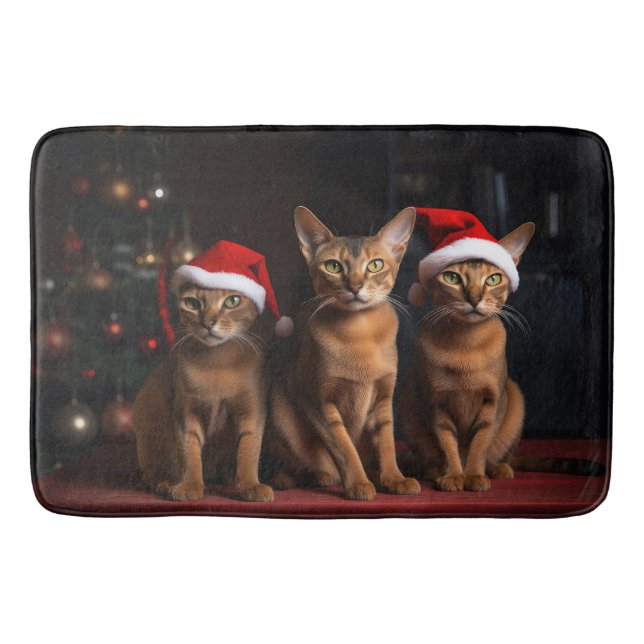 Tapis De Bain Abyssinian près de la cheminée Noël (Devant)