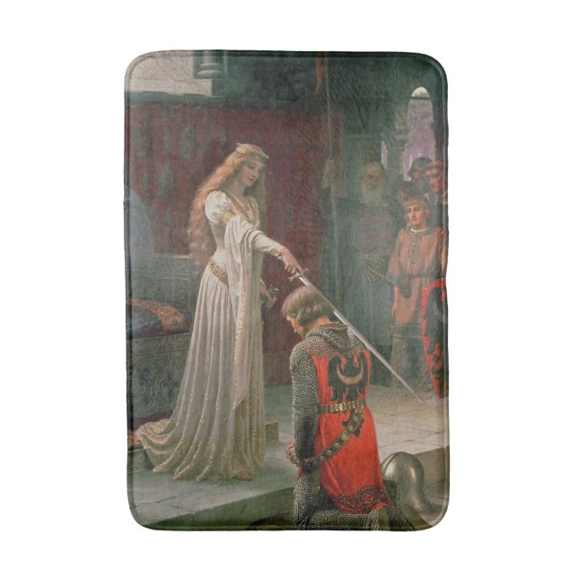 Tapis De Bain Accolade (par Edmond Blair Leighton) (Devant (Vertical))