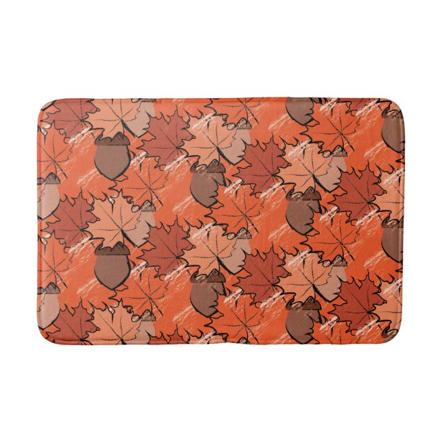 Tapis De Bain Acorns et feuille II (Devant)