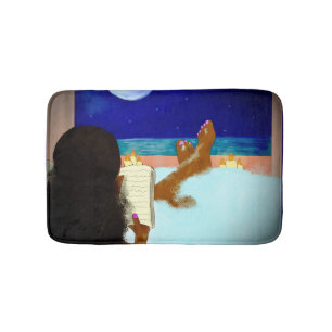 Tapis De Bain Affiche Brillante