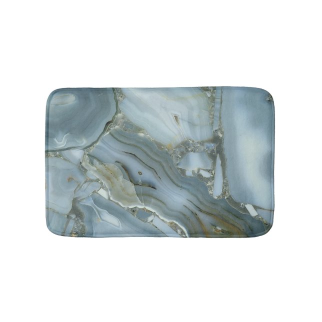 Tapis De Bain Agate bleue (Devant)