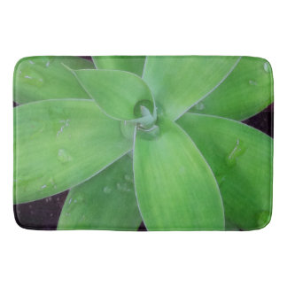 Tapis De Bain Agave et Raindrops