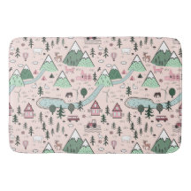 Agritourisme scandinave Motif rose