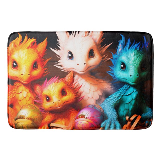 Tapis De Bain Ai Dragons (Devant)
