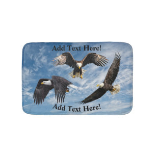 Tapis De Bain Aigle à tête blanche