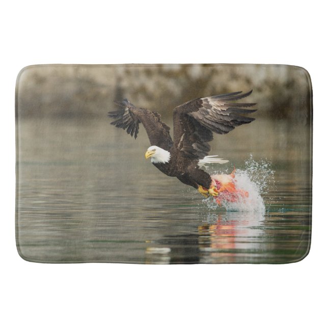 Tapis De Bain Aigle à tête plate (Devant)
