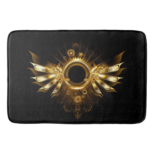 Tapis De Bain Ailes de Steampunk (Devant)