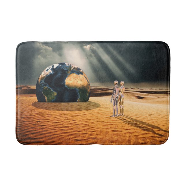 Tapis De Bain Ailleurs – Face au Monde (Devant)