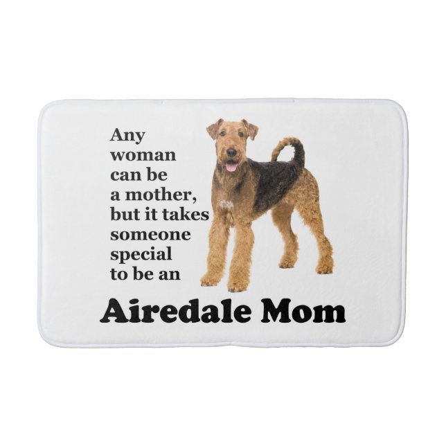 Tapis De Bain Airedale Maman Mat (Devant)