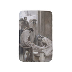 Tapis De Bain Albert Edelfeel - Jésus Laver les pieds des discip