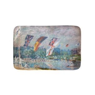 Tapis De Bain Alfred Sisley - Regatta à Molesey