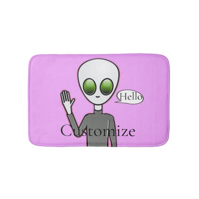Tapis De Bain Alien courtois Thunder_Cove (Devant)