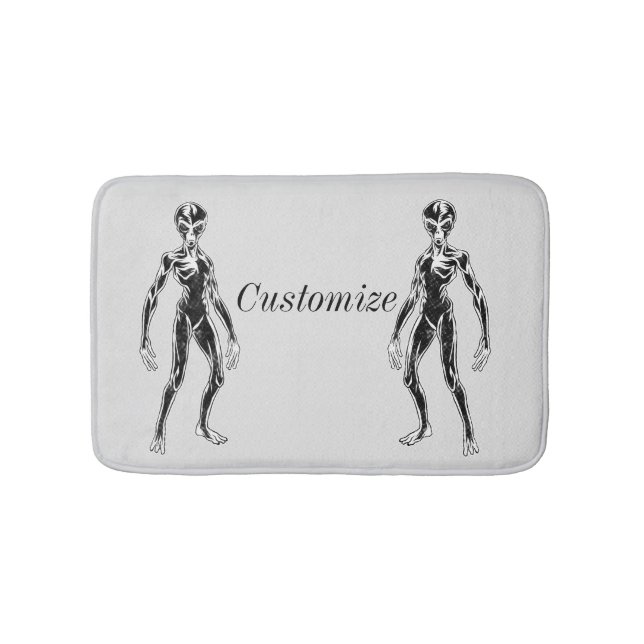 Tapis De Bain Alien UFO Thunder_Cove (Devant)
