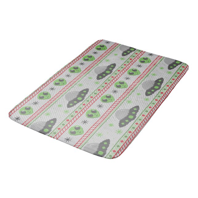 Tapis De Bain Alien Vilain Sweat de Noël (Angle)