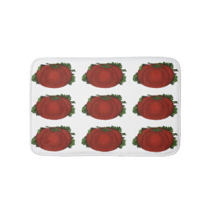 Tapis De Bain Aliments Anciens, Tomate Mûre, Légumes et Fruits