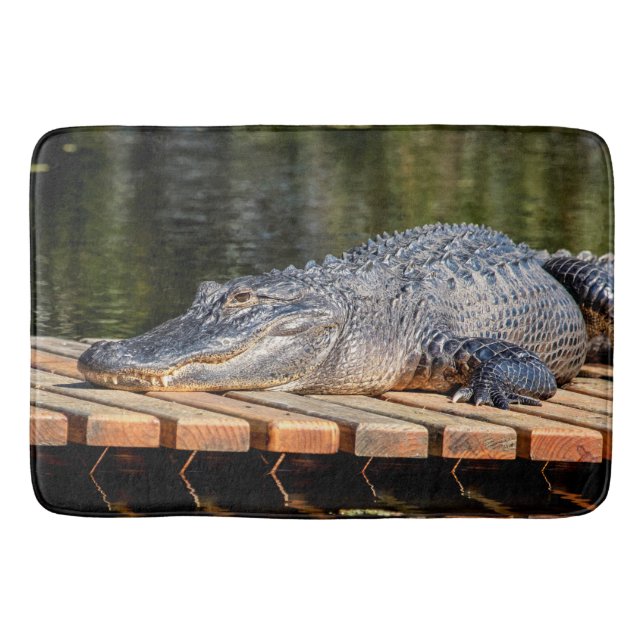 Tapis De Bain Alligator at Homosassa Springs Wildlife State Park (Devant)