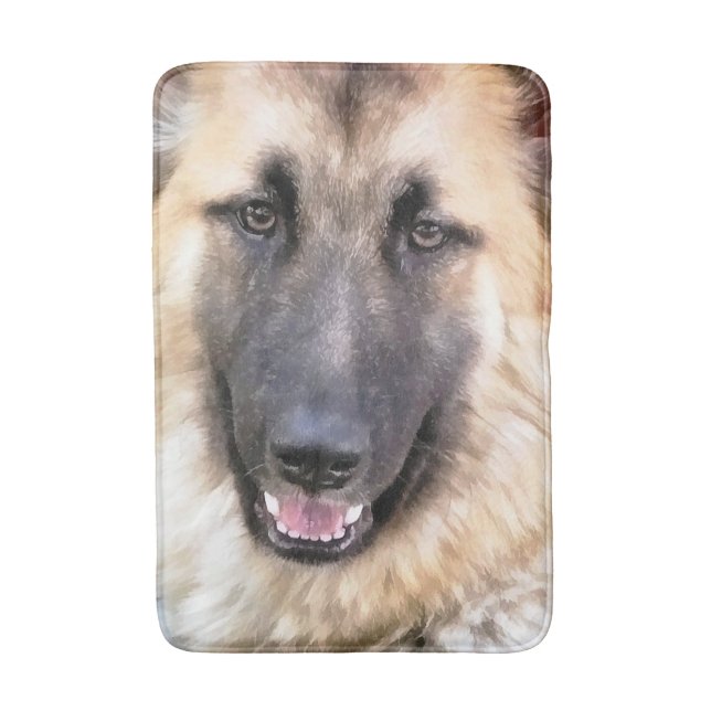 TAPIS DE BAIN ALMAN SHEPHERD (Devant (Vertical))
