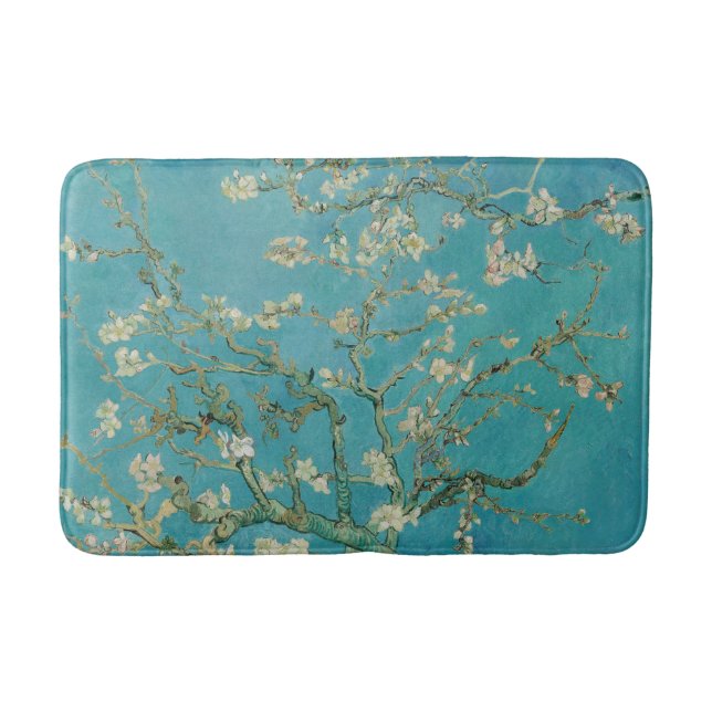 Tapis De Bain Almond Blossom, Oil Painting, Vincent Van Gogh (Devant)