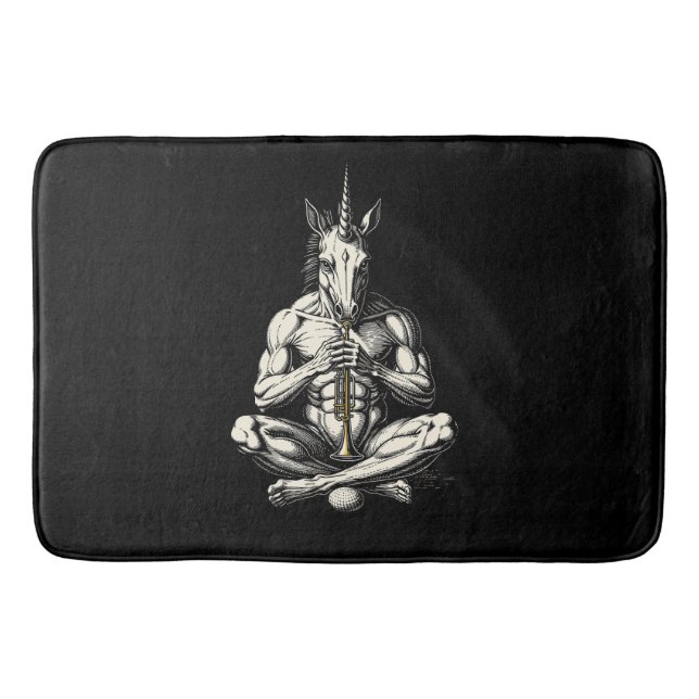 Tapis De Bain Amduscias Le Silence Est Assourdissant (Devant)