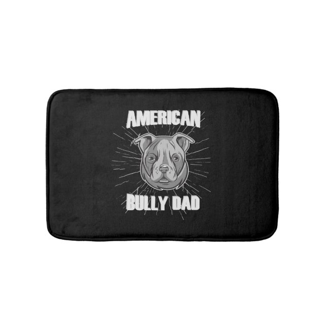 Tapis De Bain American Bully Papa (Devant)