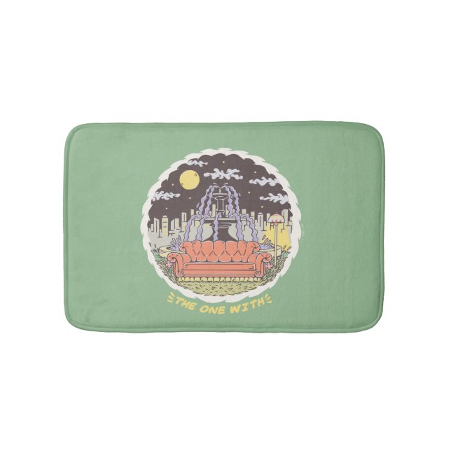 Tapis De Bain AMIS™ | Fontaine de dessin (Devant)